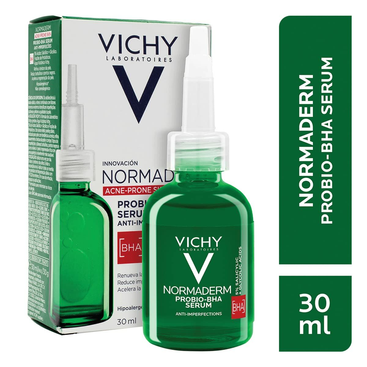 Aknea hoitava seerumi Vichy Normaderm 30 ml